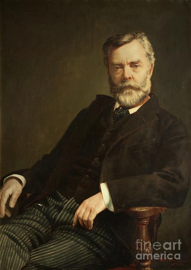 Portrait Of A Local Man, 1891 Painting by Max Büttner Pixels