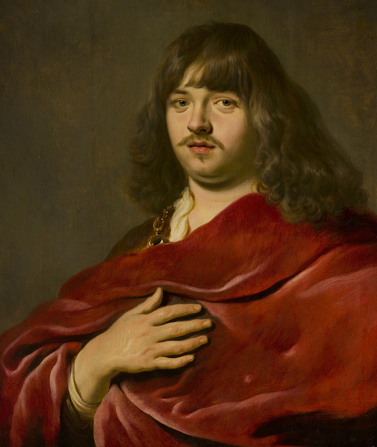 Portrait of a Man, 1630-1640 Painting by Jacob Adriaensz Backer