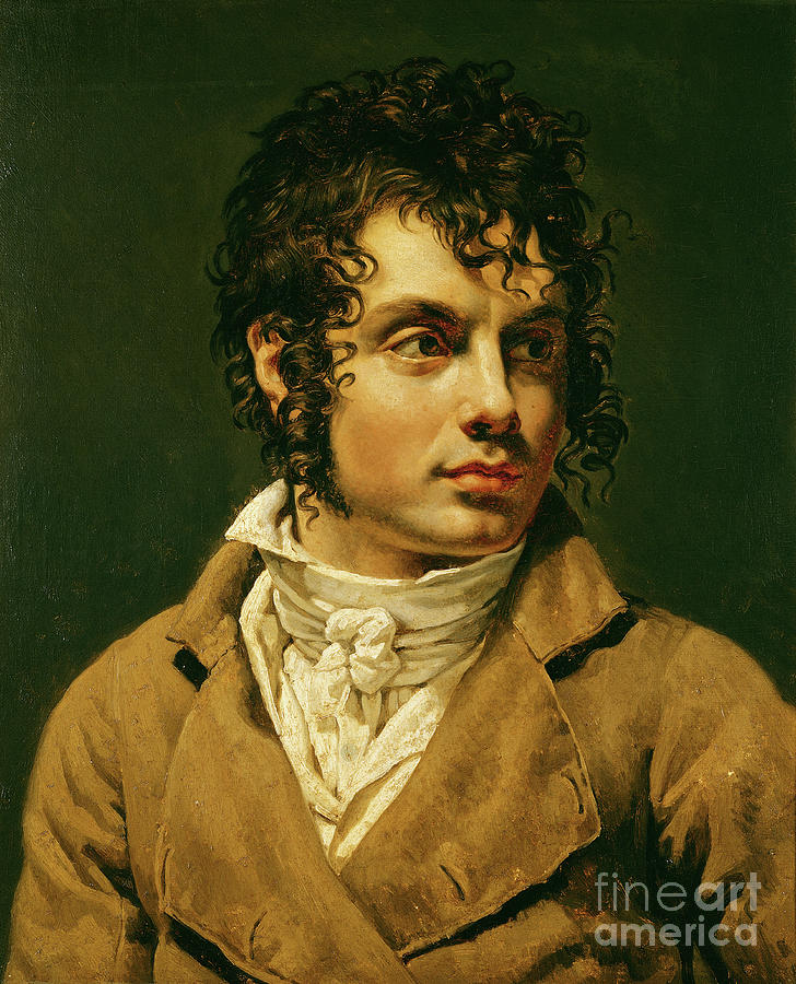 Portrait Of A Man Painting by Anne Louis Girodet De Roucy-trioson
