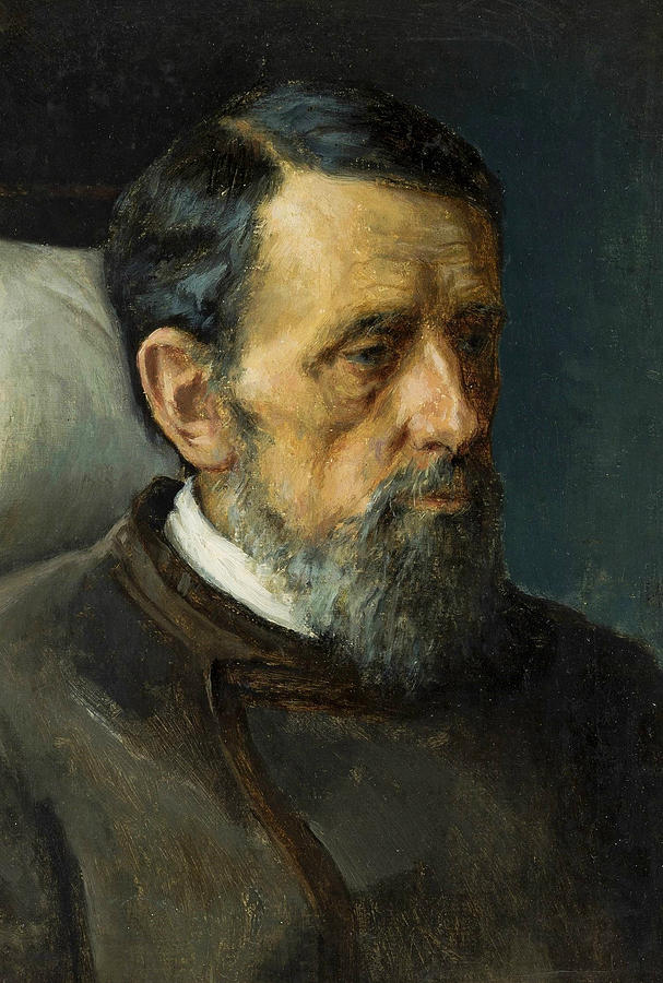 Portrait of a Man Painting by Ivan Kramskoy