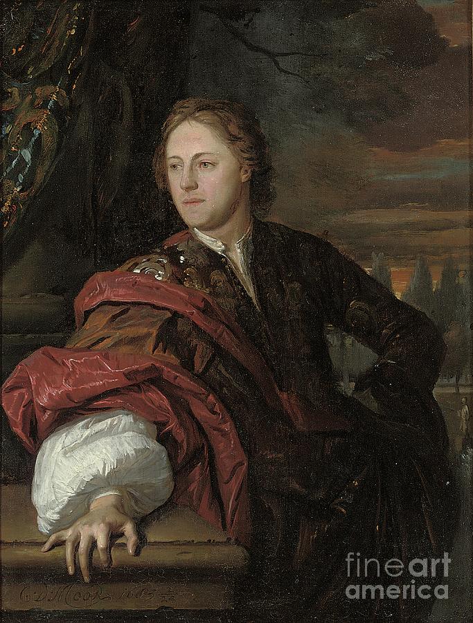 Portrait Of A Man Painting by Karel De Moor