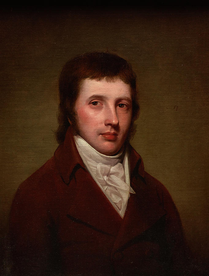 Portrait Of A Man Painting - Portrait Of A Man by Rembrandt Peale Portrait Of A Man Painting - Portrait Of A Man by Rembrandt Peale