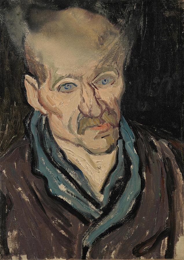 Portrait of a Man. Painting by Vincent van Gogh -1853-1890-