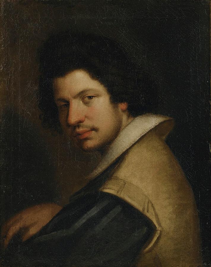 Portrait Of A Man Wearing A Ruff Painting by Bernardo Strozzi - Fine ...