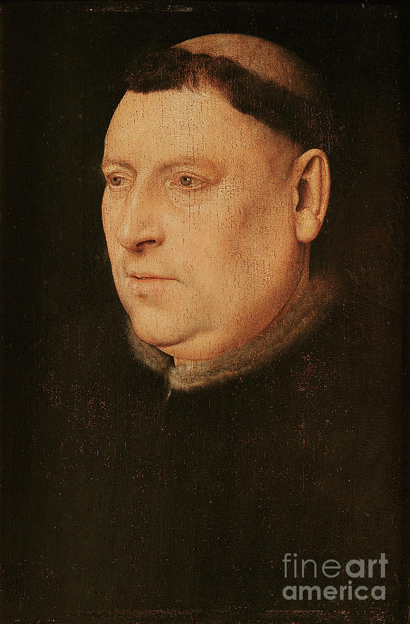 Portrait Of A Monk Painting by Flemish School - Fine Art America