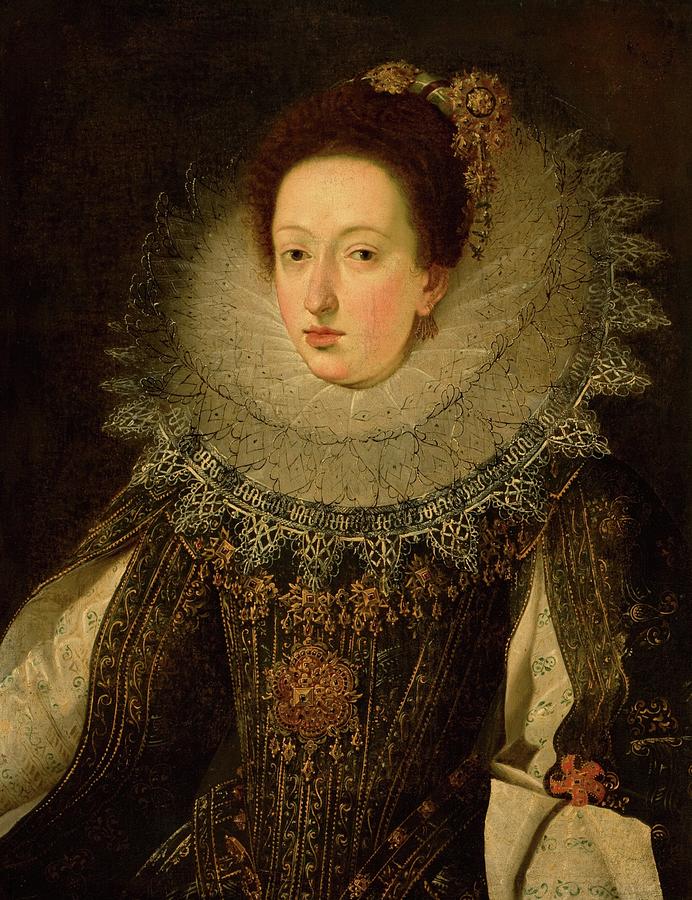 Portrait Of A Noble Woman Painting by Flemish School - Fine Art America