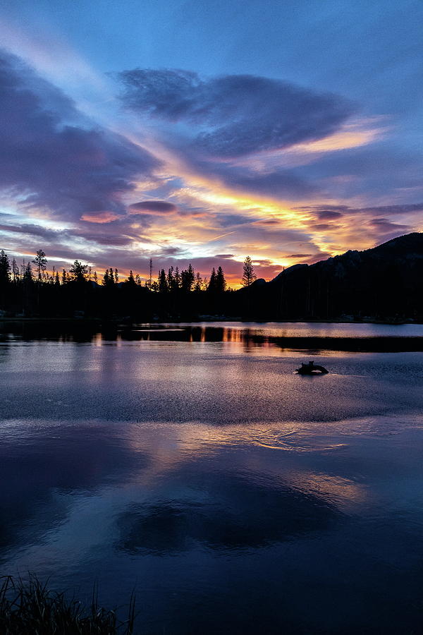 Portrait of a Rocky Mountain Sunrise Photograph by Tony Hake