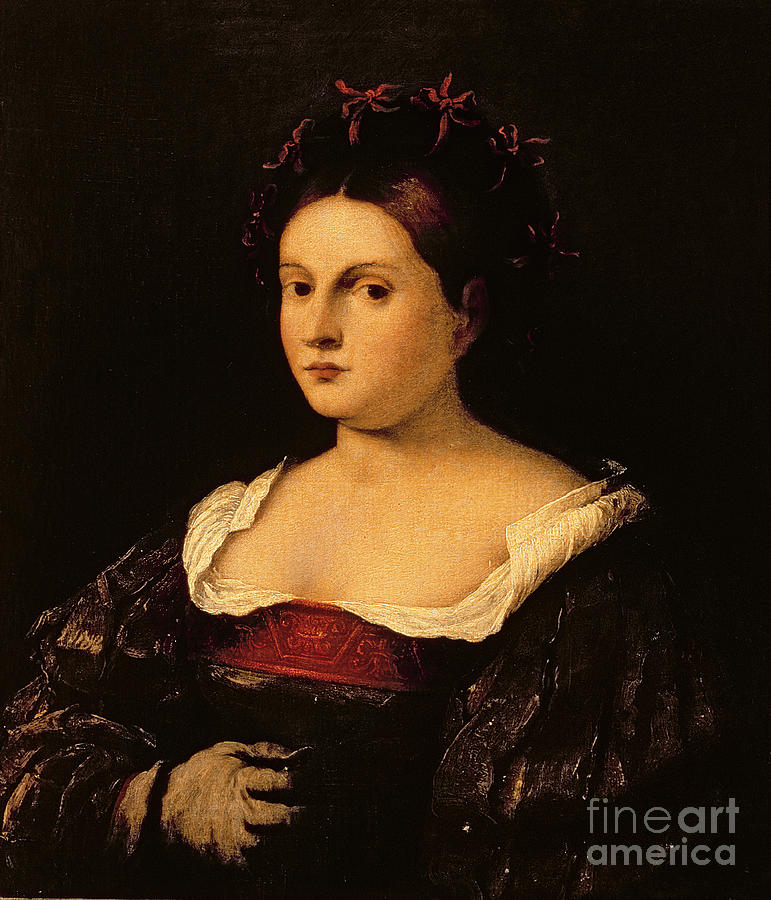 Portrait Of A Woman Painting by Bonifazio De' Pitati - Fine Art America