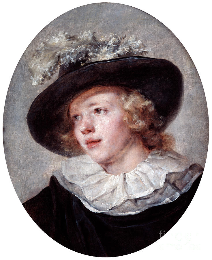 Portrait Of A Young Man, 18thearly 19th Drawing by Print Collector Portrait Of A Young Man, 18thearly 19th Drawing by Print Collector