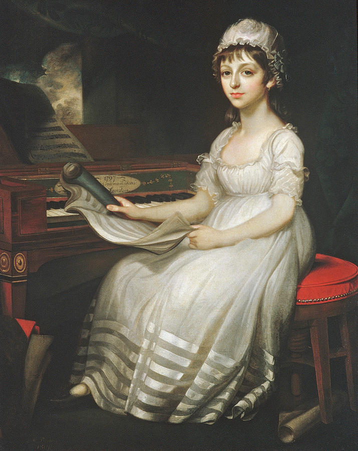 Portrait of a Young Woman Painting by Mather Brown