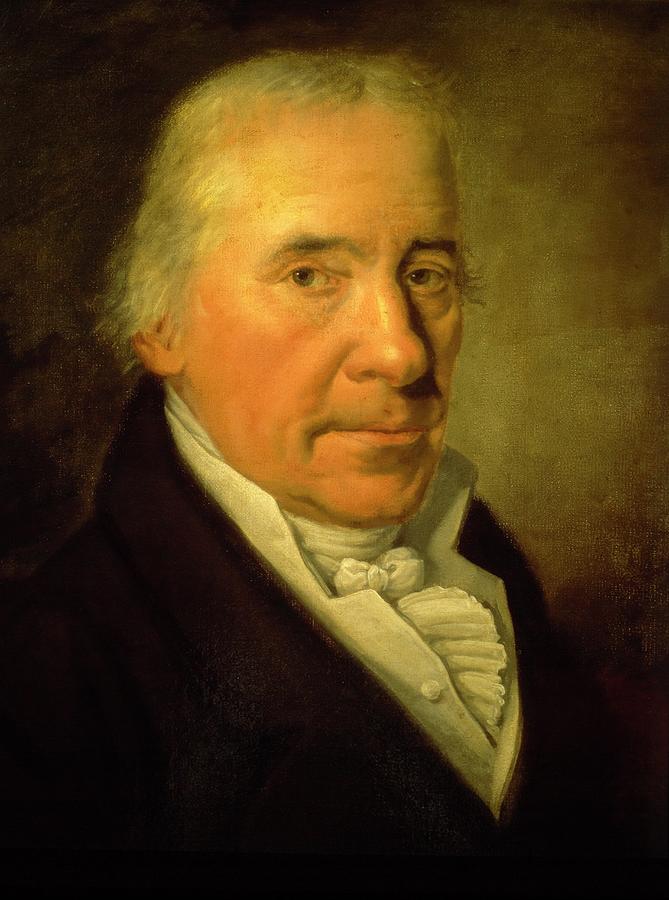 Portrait of Adalbert Gyrowetz, Austrian composer. Painting by Album