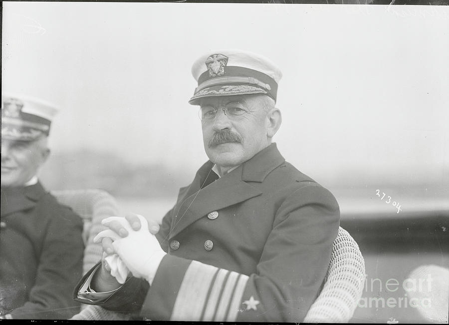 Portrait Of Admiral Fletcher Photograph by Bettmann