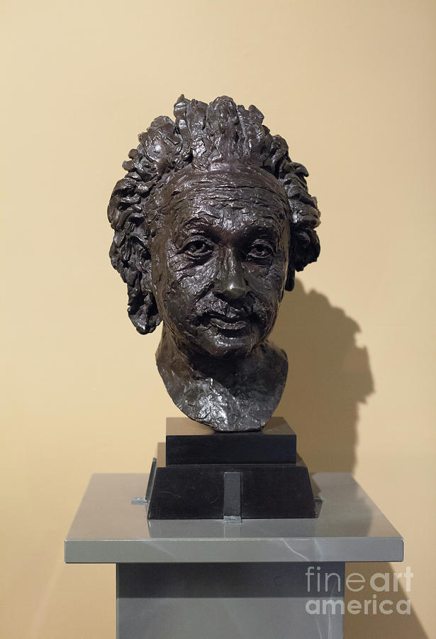 Portrait of Albert Einstein, Jacob Epstein Photograph by Roberto ...