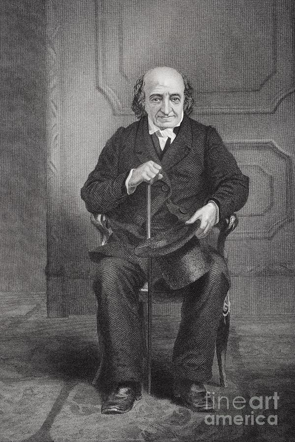 Portrait Of Albert Gallatin Painting by Alonzo Chappel
