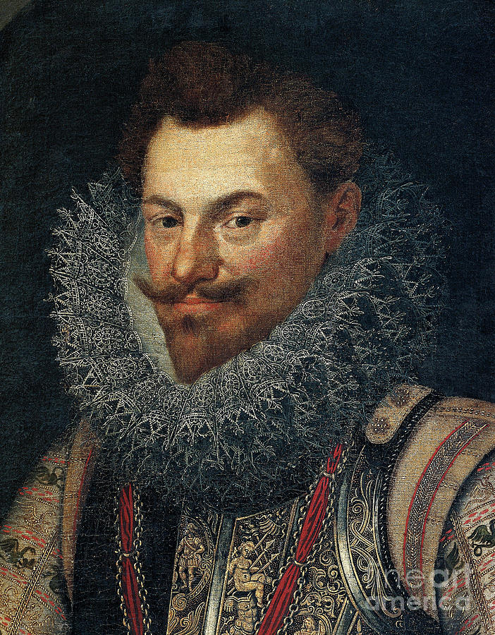 Portrait Of Albert Vii, 1596 Painting by French School - Fine Art America