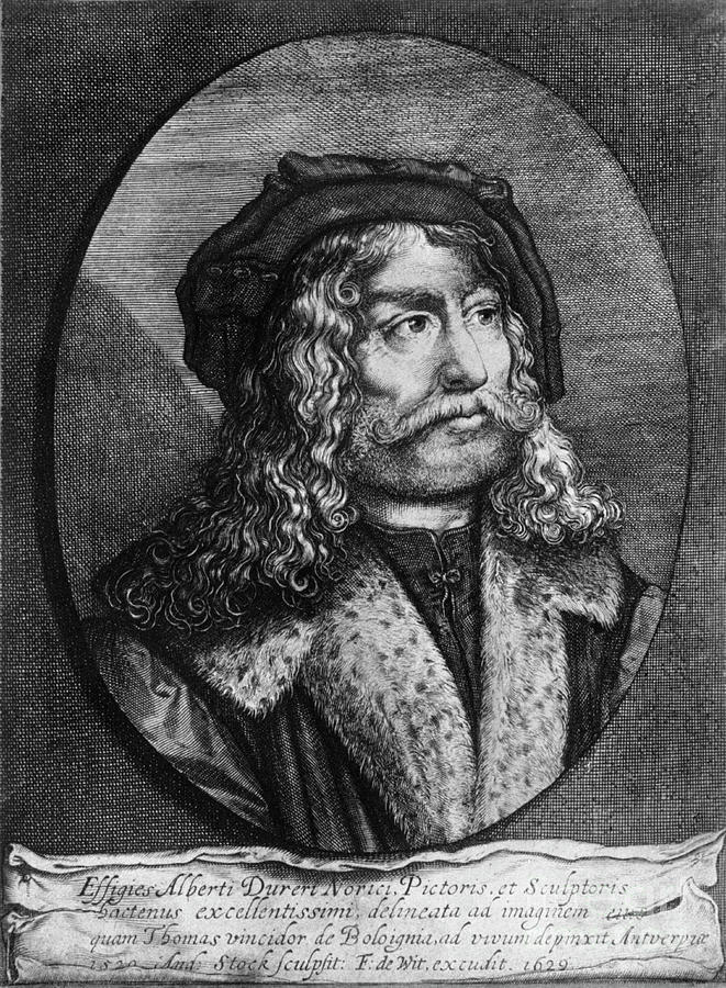 Portrait Of Albrecht Durer, 1629, 1936 Drawing by Print Collector
