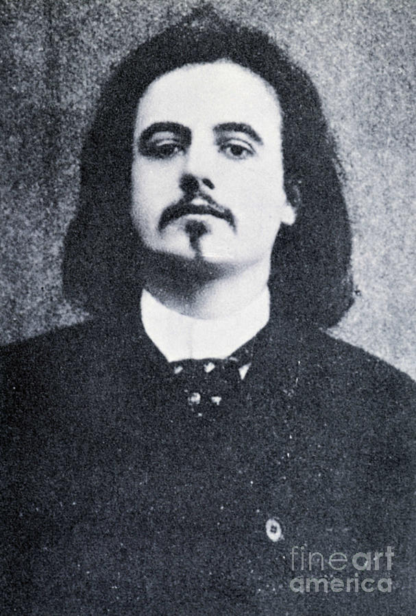 Portrait Of Alfred Jarry, 1896 Photograph by Nadar