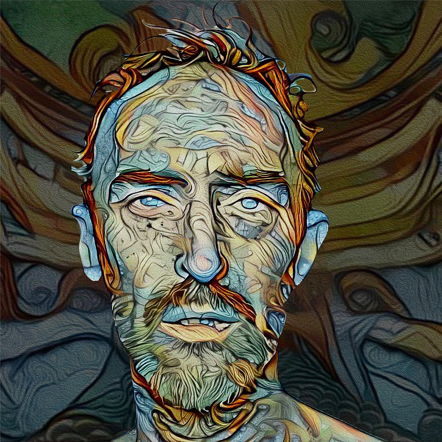 Portrait of an Actor Digital Art by Diego Taborda