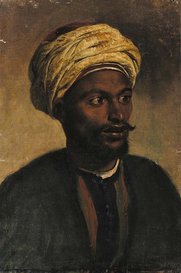 Portrait Of An Arab Painting