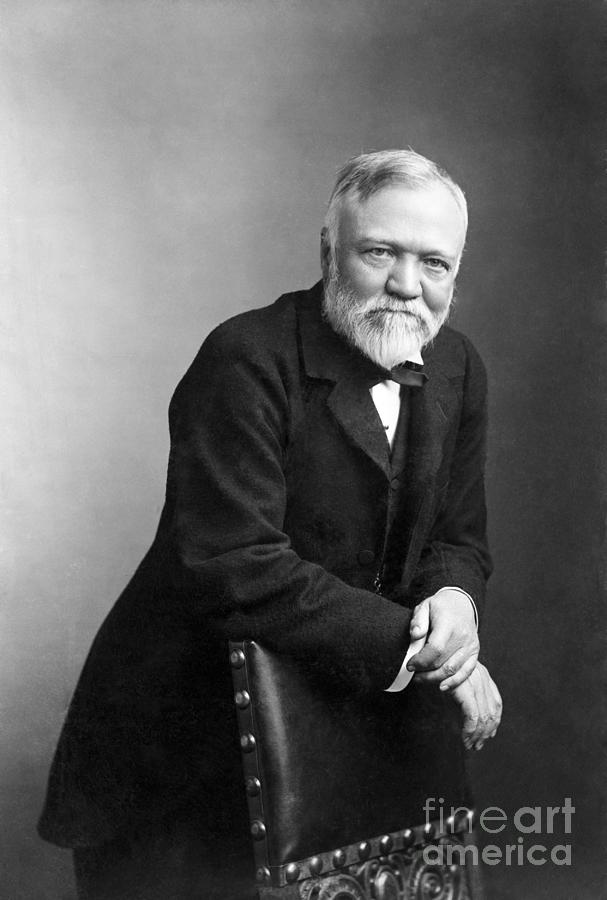 Portrait Of Andrew Carnegie Photograph by Bettmann