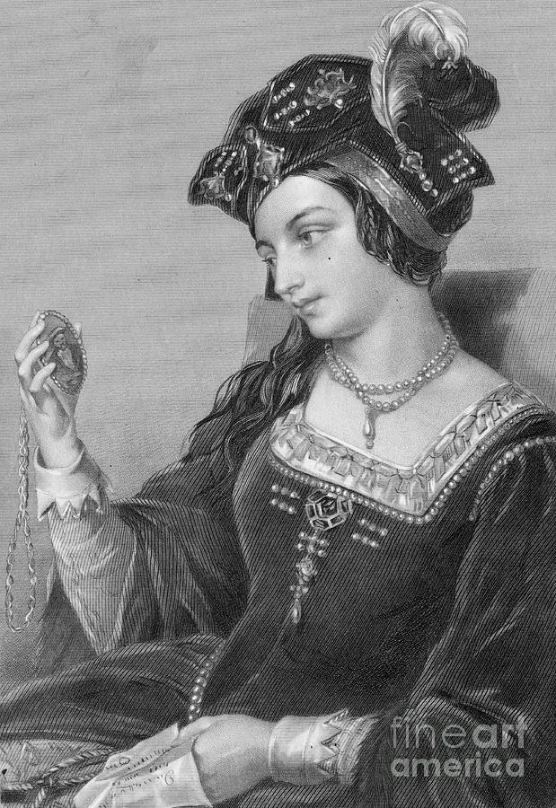 Portrait Of Anne Boleyn Photograph by Bettmann