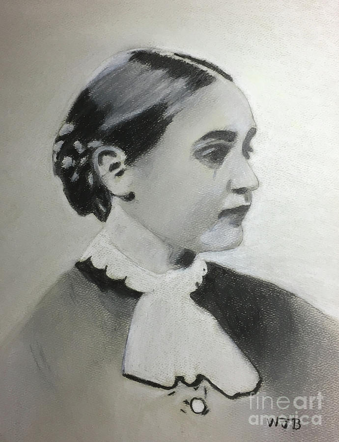 Portrait of Annie Sullivan Painting by William Bowers