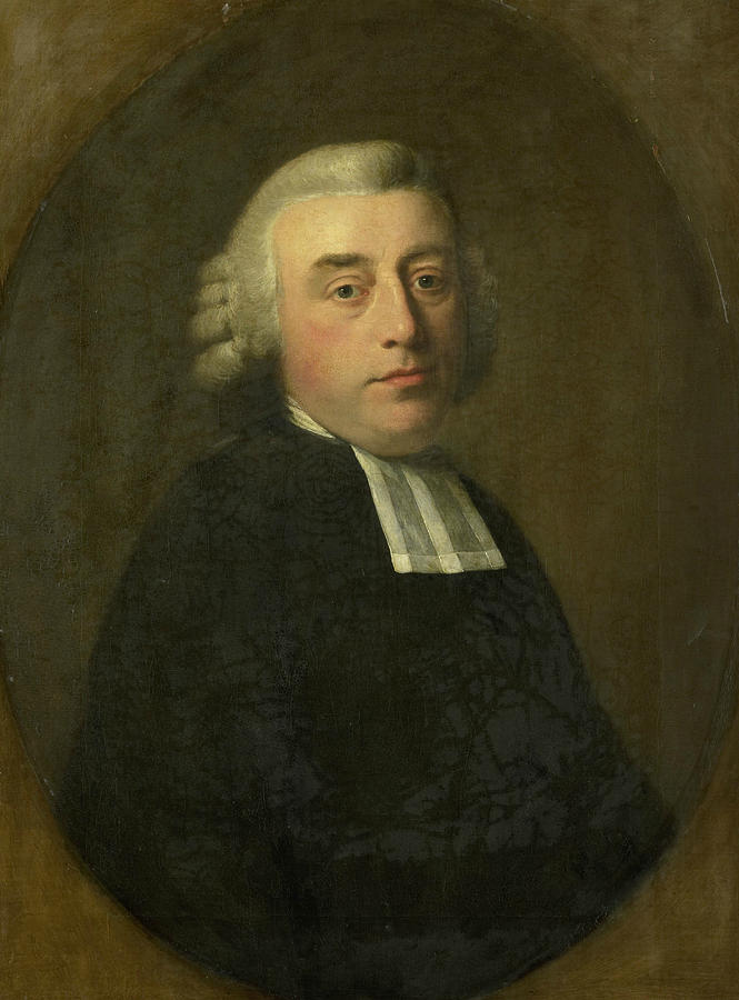 Portrait of Antonius Kuyper Painting by Johann Friedrich August Tischbein