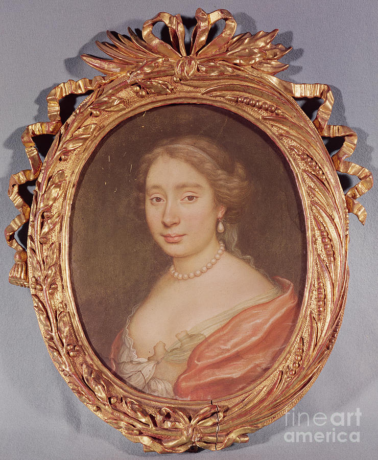 Portrait Of Armande Bejart Painting by French School Fine Art America