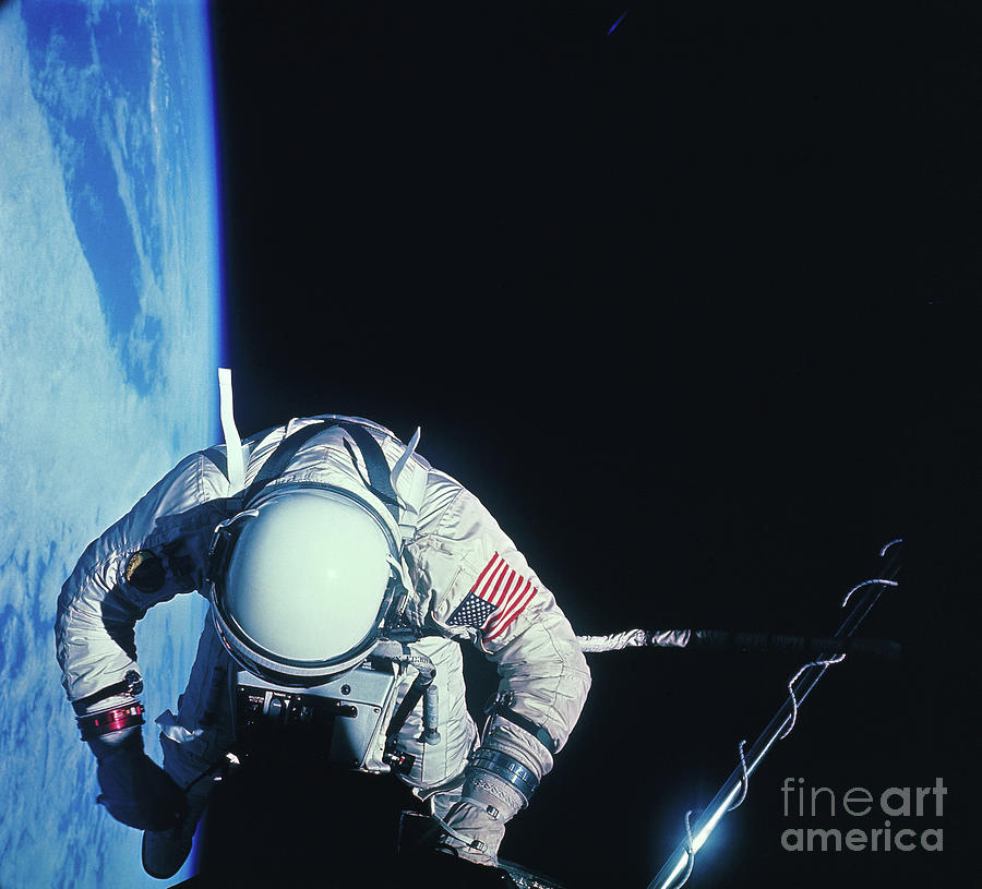 Portrait Of Astronaut Buzz Aldrin Photograph by Bettmann