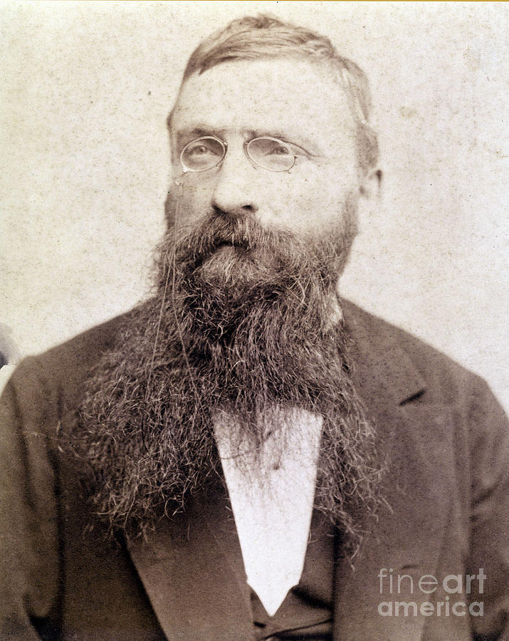 Auguste Rodin Photograph - Portrait Of Auguste Rodin by Unknown Photographer