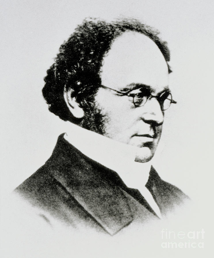 Portrait Of Augustus De Photograph by Science Photo Library