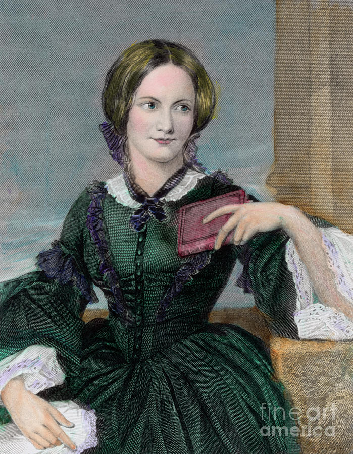 Portrait Of Authoress Charlotte Bronte Photograph by Bettmann