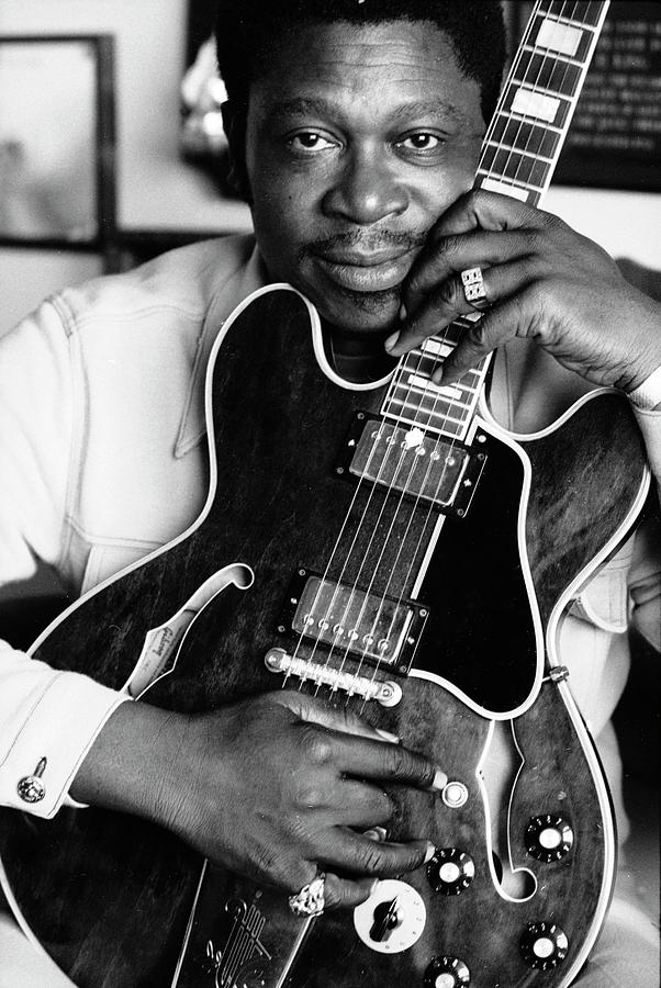 Portrait Of B B King Photograph by John Shearer Portrait Of B B King Photograph by John Shearer