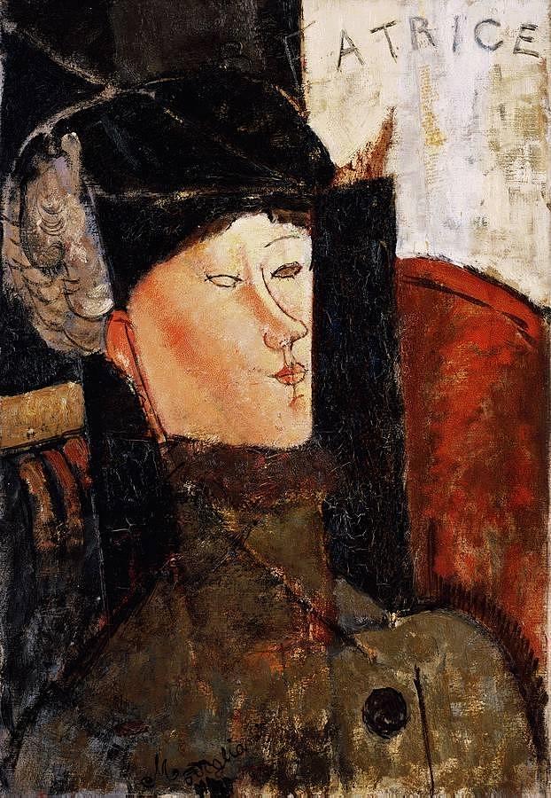 Portrait Of Beatrice Hastings - 1916 - The Barnes Foundation - Painting - Oil On Canvas Painting