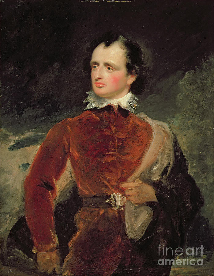 Portrait Of Benjamin Robert Haydon Painting by George Henry Harlow