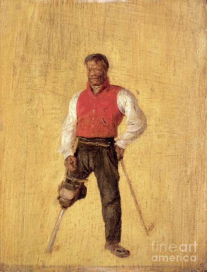 Portrait Of Billy Waters, C.1815 Painting by David Wilkie