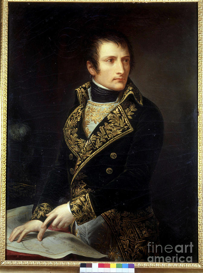Portrait Of Bonaparte Premier Consul - By Andrea Appiani. Museo Del Risorgimento. Milan Painting by Andrea The Elder Appiani
