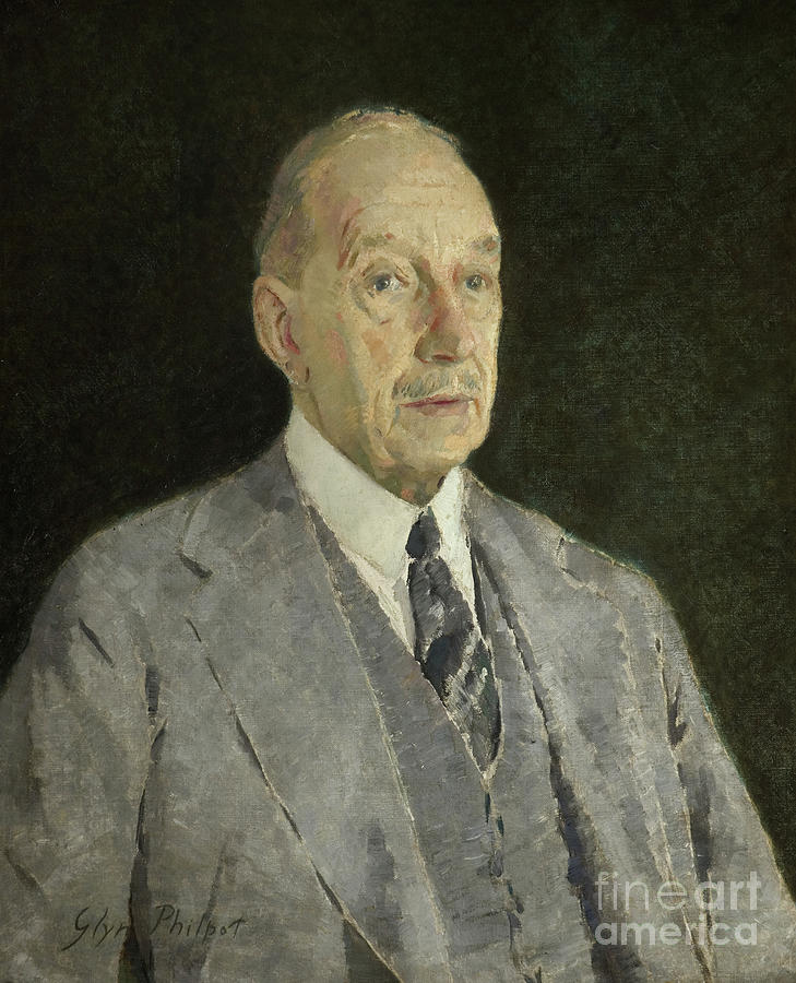 Portrait Of Cecil Higgins, 1935 Painting by Glyn Warren Philpot - Pixels