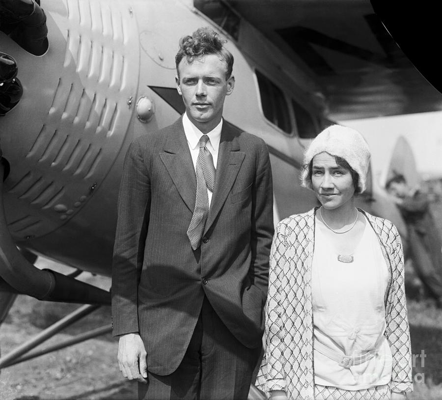 Portrait Of Charles And Anne Lindbergh Photograph by Bettmann
