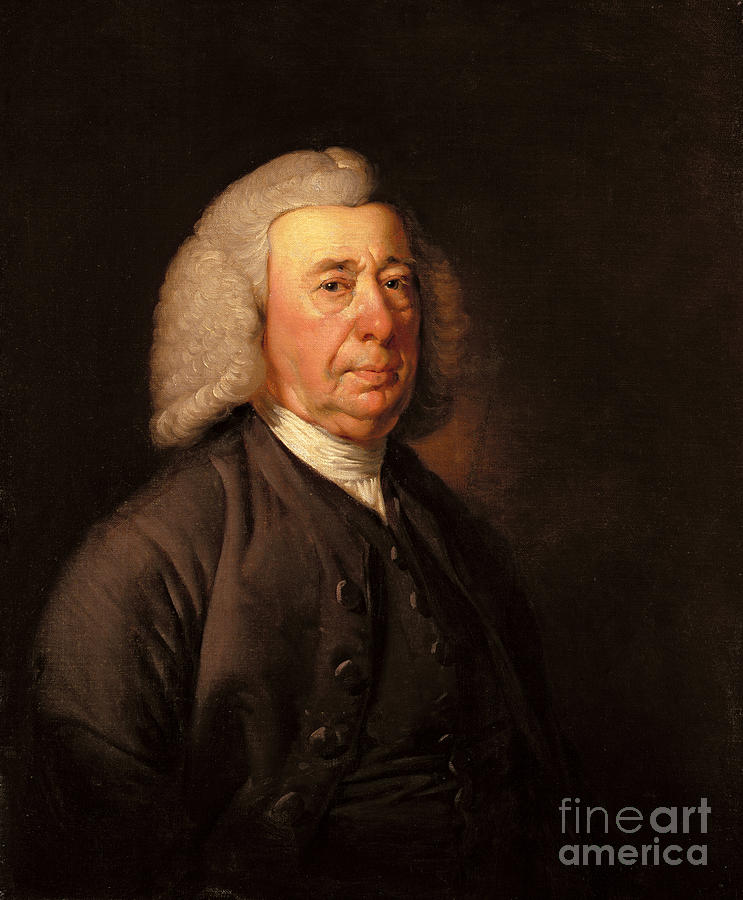 Portrait Of Charles Goore Painting by Joseph Wright Of Derby