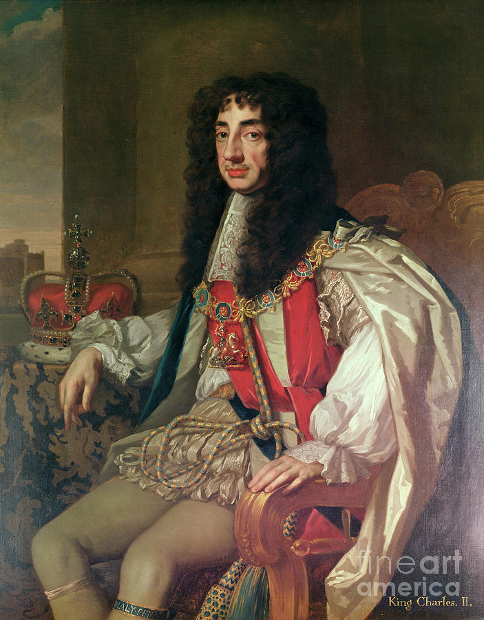 Portrait Of Charles II Painting by Peter Lely - Fine Art America