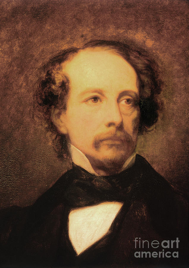 Portrait Of Charles John Huffam Dickens Photograph by Bettmann
