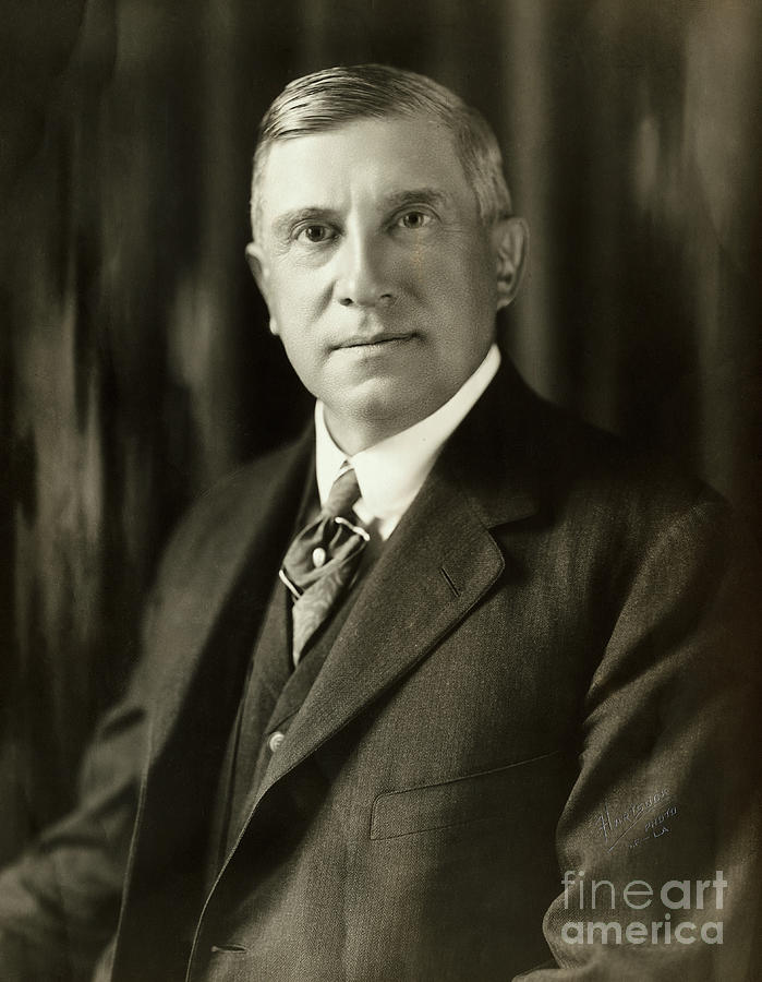 Portrait Of Charles Schwab by Bettmann