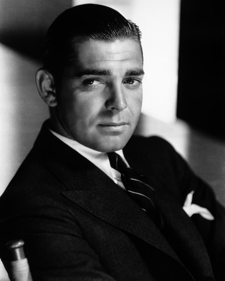 Portrait Of Clark Gable Photograph by Globe Photos - Fine Art America