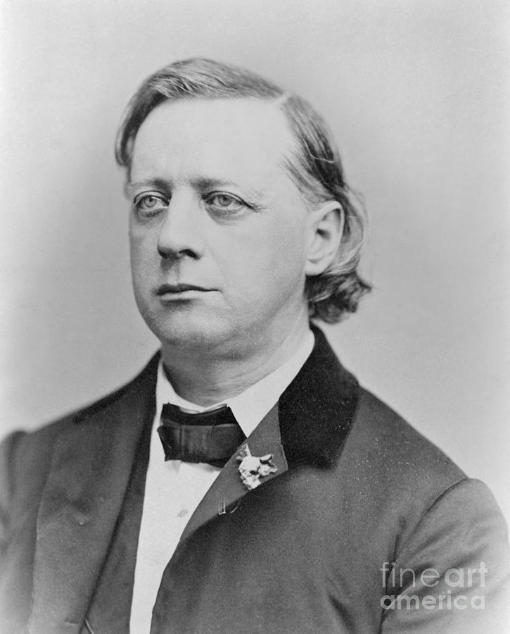 Portrait Of Clergyman Henry Ward Beecher Photograph by Bettmann