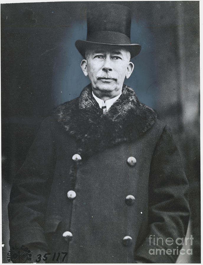 Portrait Of Colonel E.m. House Photograph by Bettmann