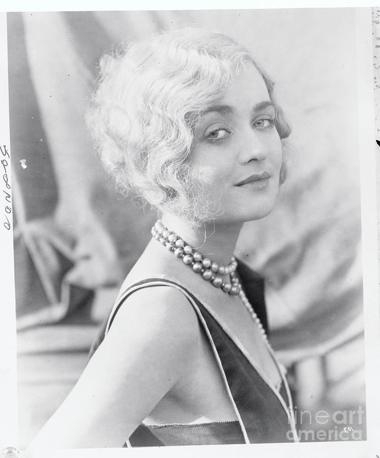 Portrait Of Constance Bennett by Bettmann