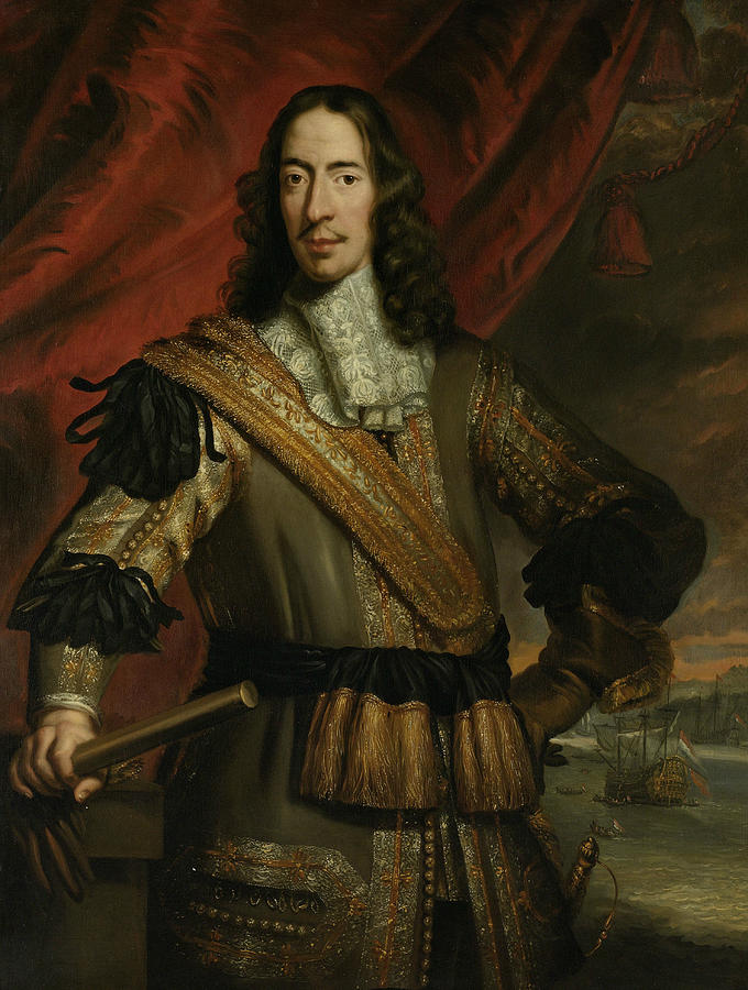 Portrait of Cornelis de Witt Painting by After Jan de Baen