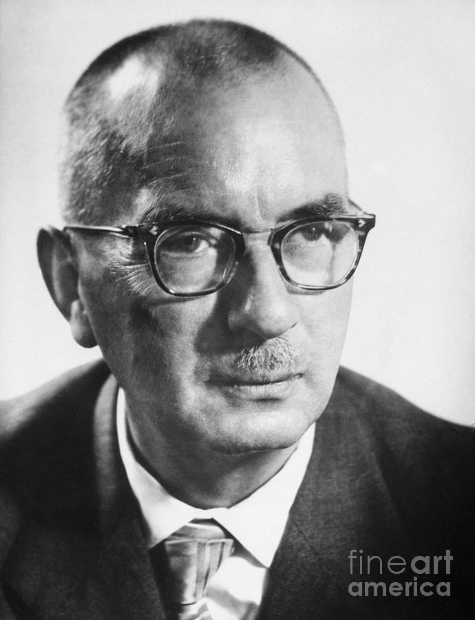 Portrait Of Dr. Karl Ziegler Photograph by Bettmann
