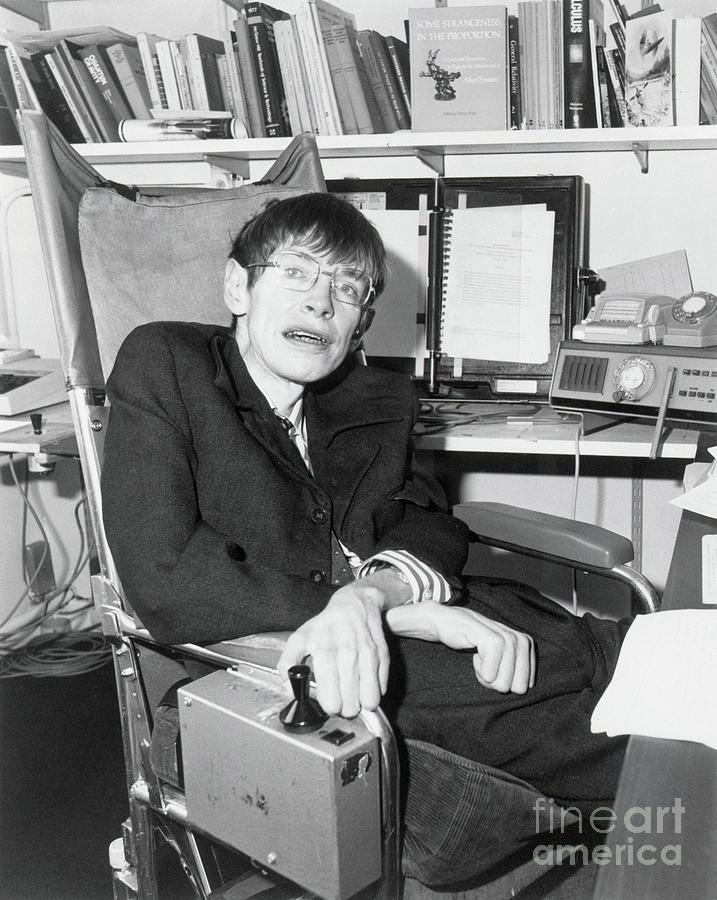 Portrait Of Dr. Stephen Hawking Photograph by Bettmann